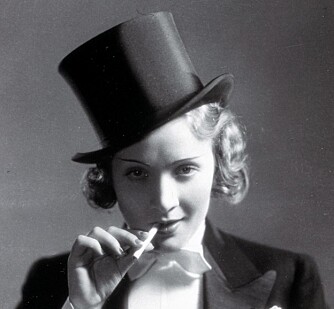 FØRST I FLOSS: Den tyske film- og cabaretstjernen Marlene Dietrich.