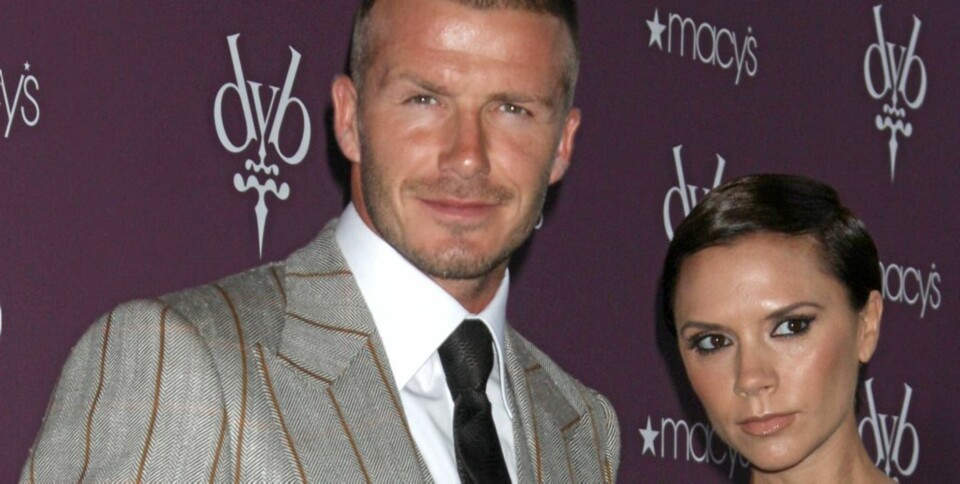 David og Victoria Beckham.