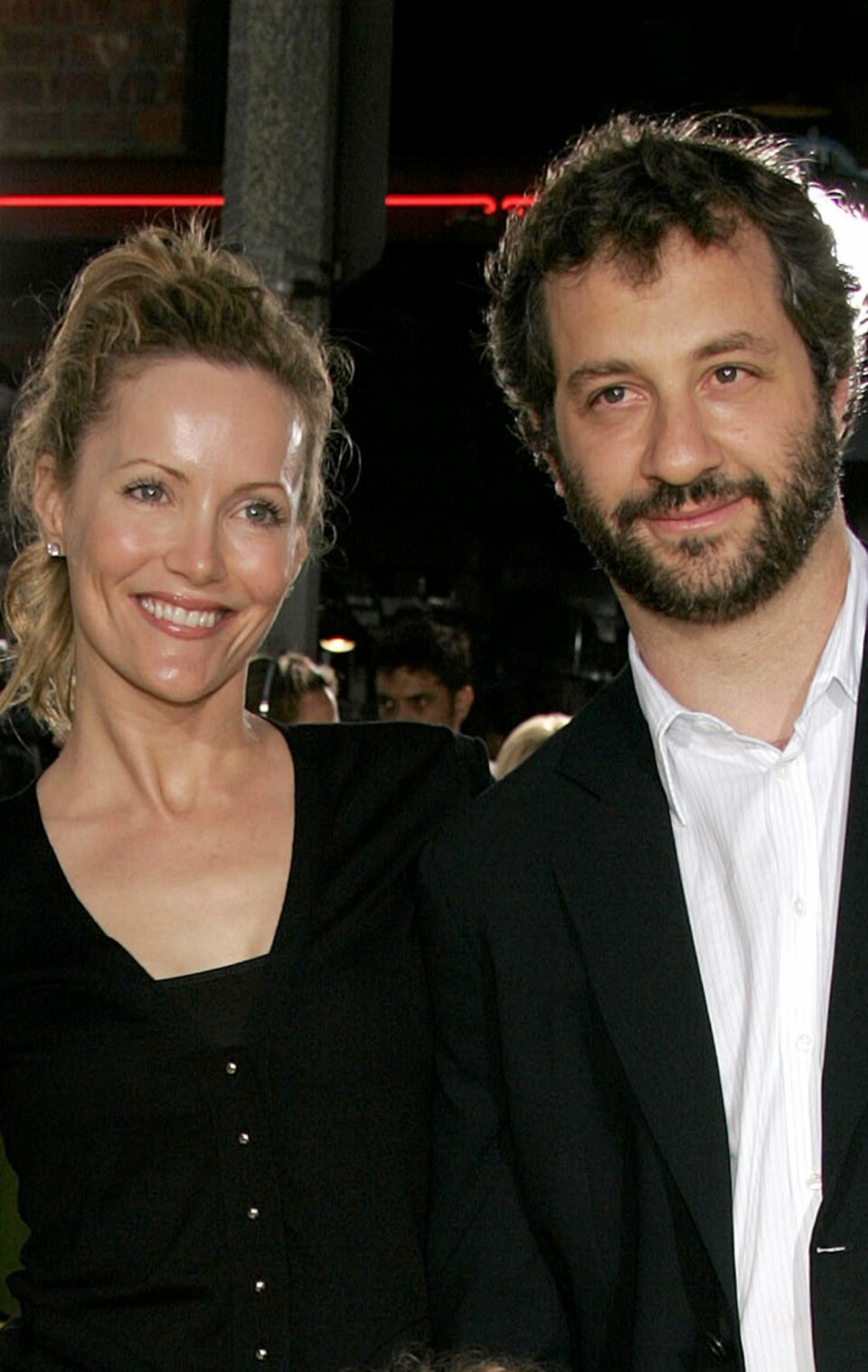 Judd Apatow og Leslie Mann.