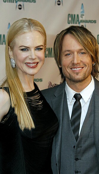 Keith Urban og Nicole Kidman.