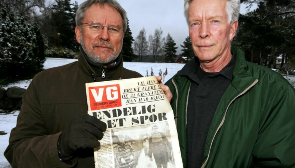 POPULÆRE: Jan og Tore preget nyhetsbildet en stund - her med VG fra den gang da.