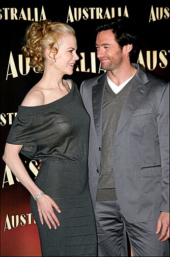 FOKUS: Hugh Jackman holdt ikke konstant øyekontakt med Nicole Kidman, men stort sett holdt han riktig fokus.