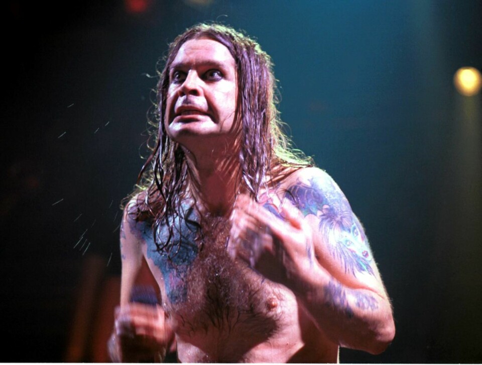 INNBITT: Under en konsert i København i 1995.