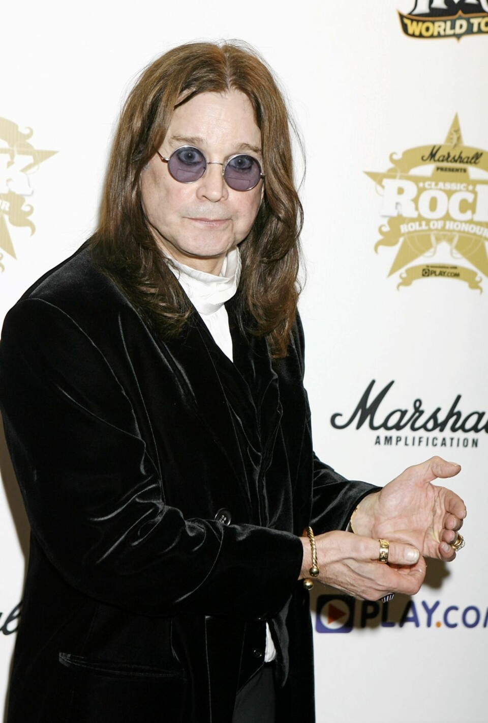 For akkurat en måned siden mottok Ozzy hedersprisen fra Marshall Classic Rock 'n' Roll Awards....