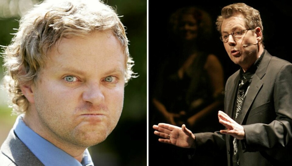 KRITIKK: Otto Jespersen får kritikk av sin komikerkollega Kjetil Hasselberg for sine avslutningsmonologer i 'Torsdagsklubben'