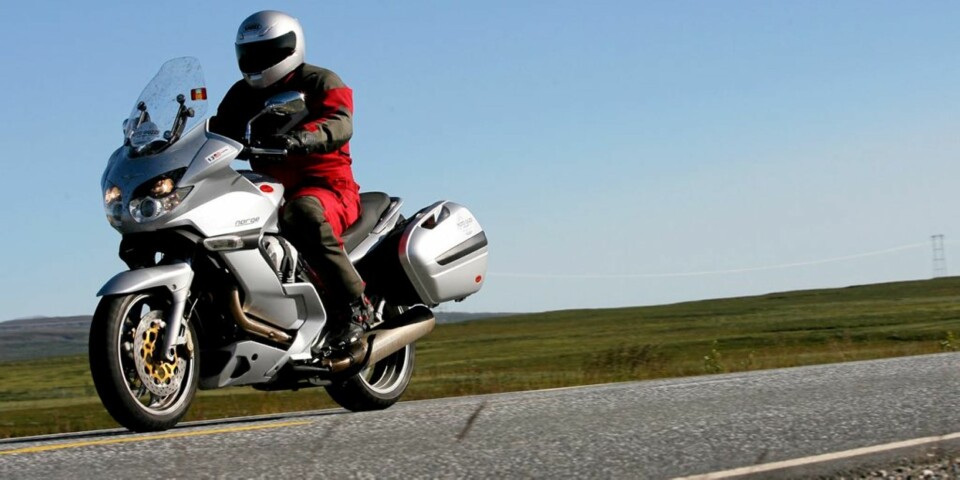 NORGE: Det er navnet på denne 1151-kubikkeren fra Moto Guzzi.