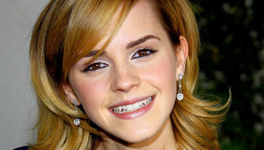 MODIG: Emma Watson er ikke uvillig til å strippe på film, om rollen krever det.