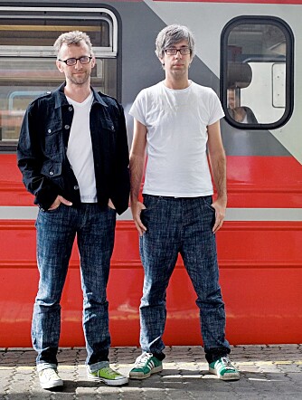 STOR SUKSESS: Arne Nerjordet og Carlos Zachricson er de to kreative hodene bak Arne & Carlos.