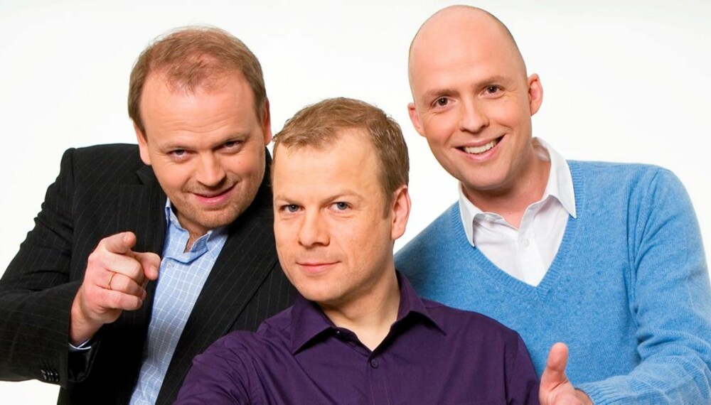 Programleder og firebarnspappa Tommy Steine, SV-politiker og single Heikki Holmås, og sykepleieutdannede Dag Evensen, utgjør Kamilles mannspanel.