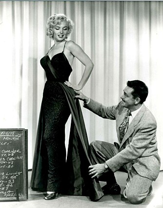 KONGEN OG DRONNINGEN: Travilla ble sett på som kongen av design, mens Marilyn var dronningen av filmlerretet.