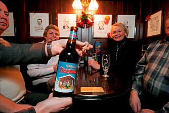 POLVINNEREN: Regal Christmans slo best hos stamgjestene av ølene fra polet. Øleksperten er også begeistret for denne.