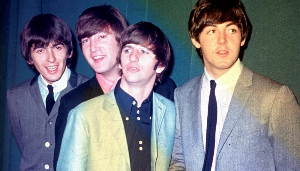 HISTORISK MULIGHET: For første gang kan du laste ned The Beatles uten å bryte loven. På dette bildet fra 1964 er den legendariske kvartetten på sin første USA-turné. Fra venstre: George Harrison, John Lennon, Ringo Starr og Paul McCartney.