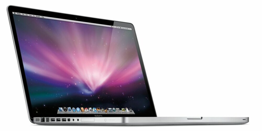 LETT OG LUFTIG: Her er årets 17 tommers MacBook Pro.