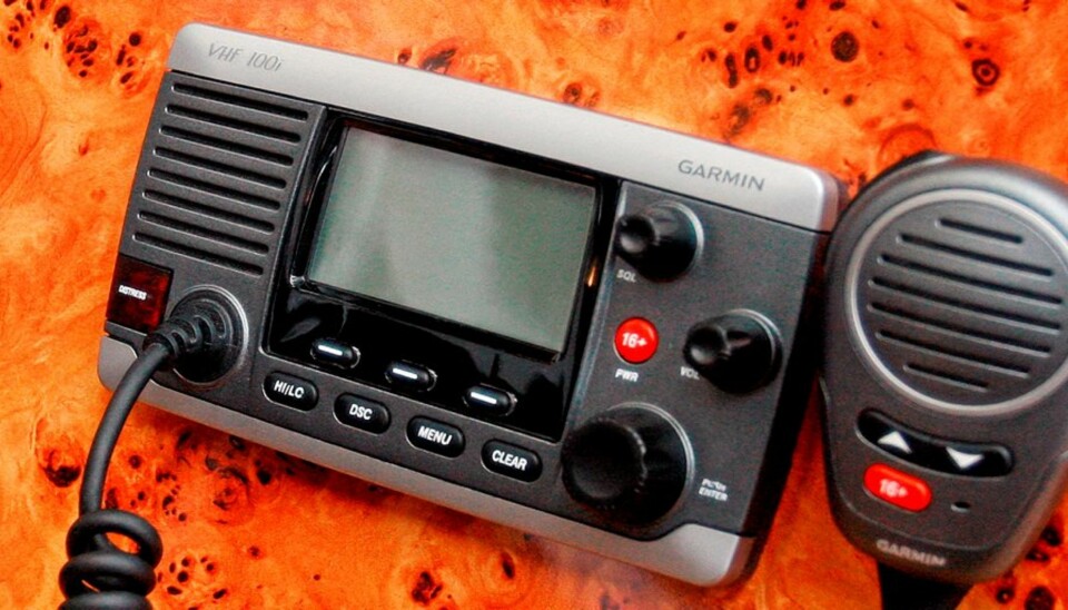 Utstyrsmix
Garmin VHF
Mets 2008