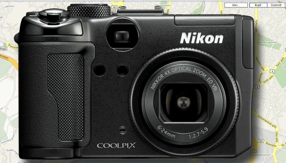 FINN FREM: Med Nikon Coolpix P6000 kan du lett finne ut hvor bildene dine er tatt. Kameraet har innebygd GPS.