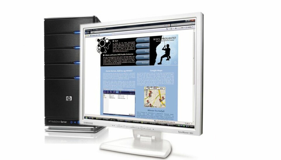 HJEMMESERVER: Windows Home Server har ikke tatt helt av, men løsningen med en hjemmeserver kan være en smart måte å gi flere tilgang til dine bilder, filmer og dokumenter. Samtidig fungerer Home Server som backup for alle PC-er i huset.