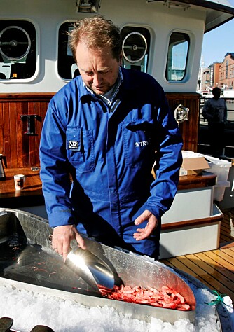 SELVFISKET: Om rekene er selvfisket vites ikke, men milliardæren Røkke har egen tråler og er medlem av Indre Oslo Fiskarlag!