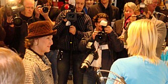 TILSTEDE: Dronning Sonja var til stede under åpningen av årets reiselivsmesse ”Reiseliv 09”.