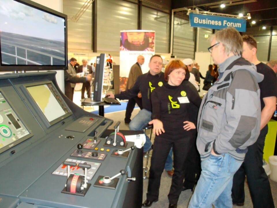 STOR OPPMERKSOMHET: Finnmark og skipssimulatoren nyter stor oppmerksomhet.