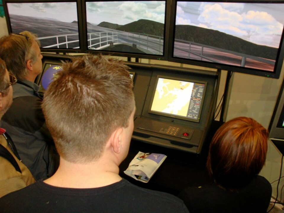 SJØULK: Vi Menns Ola Haug ble fort varm i trøya...