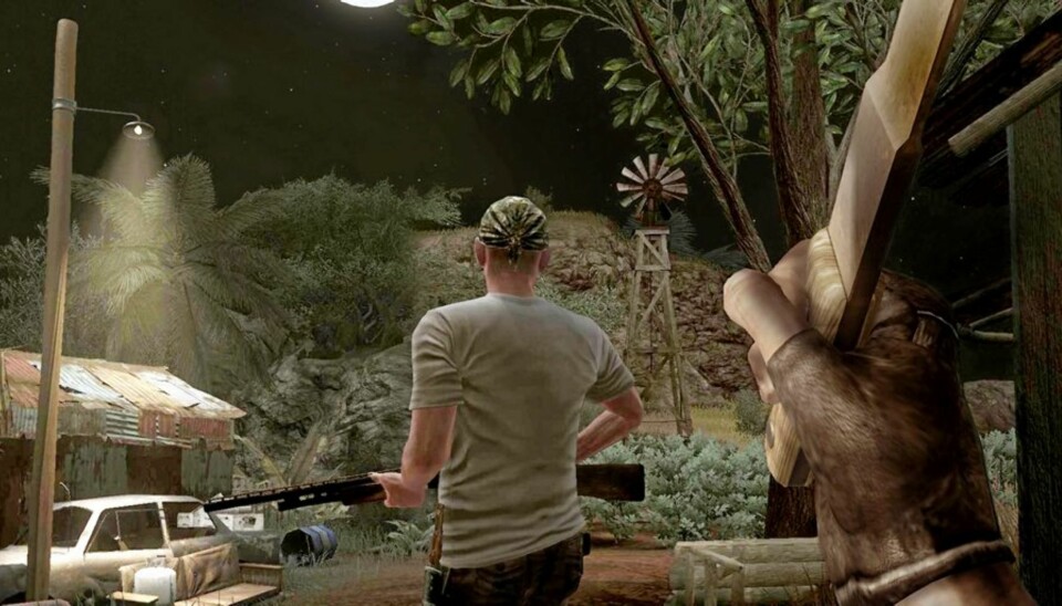 BORGERKRIG: I FarCry2 er muntantene byttet ut med en borgerkrig i Afrika.