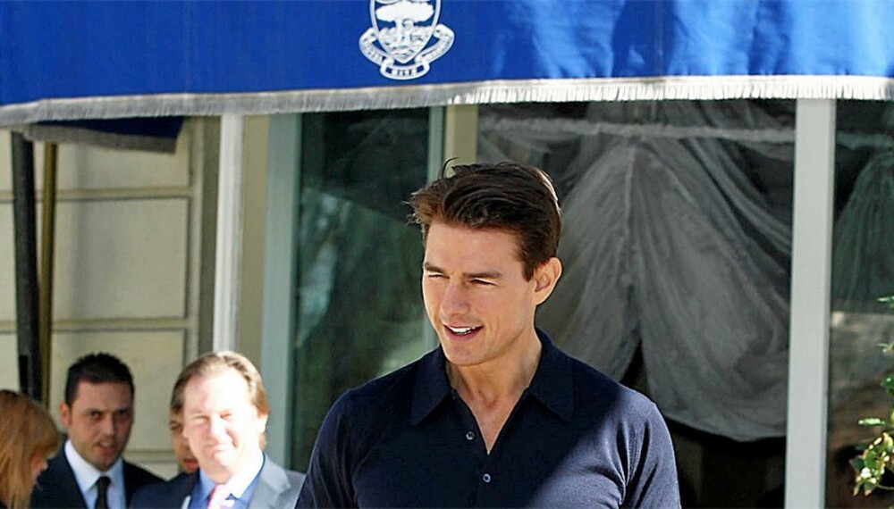 En spandabel Tom Cruise gjorde et uutslettelig inntrykk på staben ved Ritz-Carlton i Moskva.