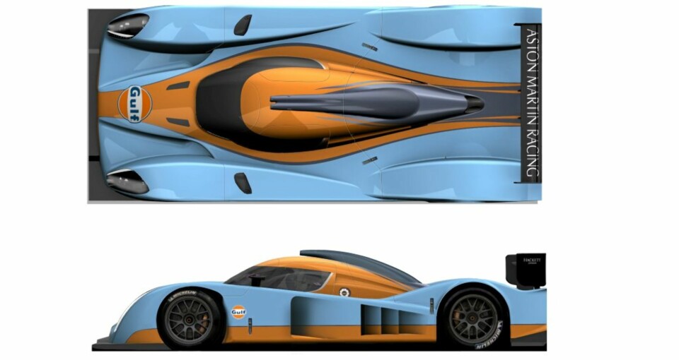 LE MANS: Dette er bilen Aston Martin ønsker å vinne 24-timersløpet på Le Mans med.