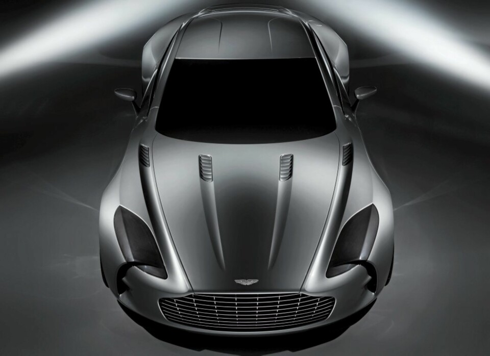 ONE 77: 100 folk har allerde satt seg på venteliste for å kjøpe denne bilen, hvis den kommer. Pris: Over 10 millioner kroner.