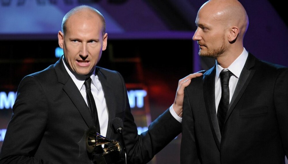 NORSK PRIS: Stargate, Tor Erik Hermansen og Mikkel S. Eriksen, vant Grammy for beste R&B-låt natt til mandag.