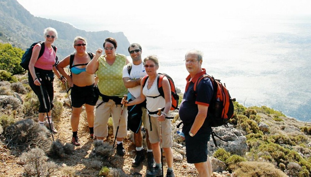 Med et titall fjelltopper høyere enn 2000 meter over havet, byr Kreta på mange flotte turopplevelser.