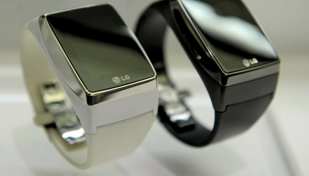 LEKKER: LGs klokkemobil ( LG-GC910 3G) ble første gang vist på CES i januar. I løpet av året kommer den til Europa.