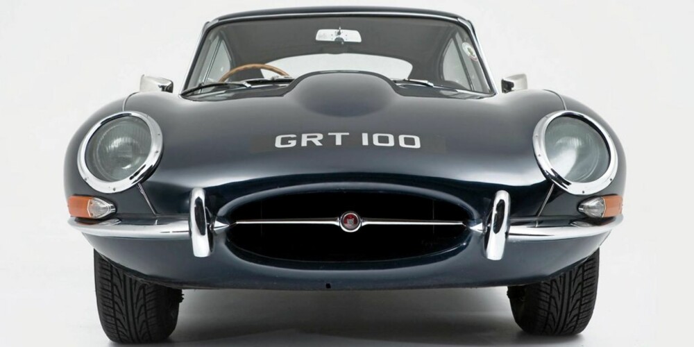 SÆRPREG: Jaguar E-Type er en definitiv klassiker i bilverdenen.
