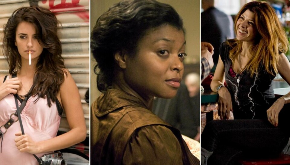 NOMINERTE: Penélope Cruz, Taraji P. Henson og Marisa Tomei er nominerte sammen med Amy Adams og Viola Davis - begge fra 'Doubt'.