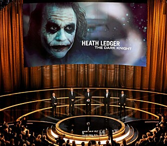 MINNET: Heath Ledger var savnet på Oscar-gallaen i Kodak Theater.