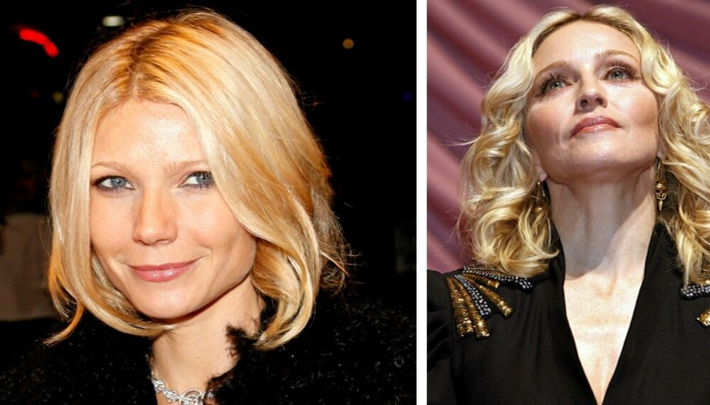 STERK DAME: Gwyneth Paltrow mener Madonna takler problemene på en god måte.