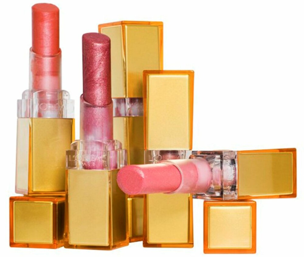 PLEIENDE: L'Oréal sine nye lepepstifter inneholde bidronninggelé og sheabutter som pleier leppene.