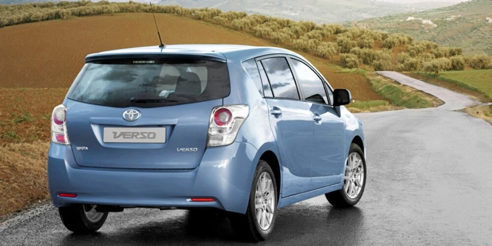 POTENSIELL STORELGER: Toyota Verso kan bli drømmebilen til familier med behov for plass.