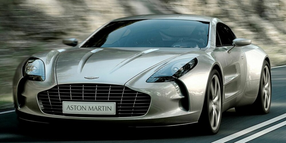 ASTONS DYRESTE: Aston Martin One-77 er deres raskeste - og dyreste - bil noen sinne.