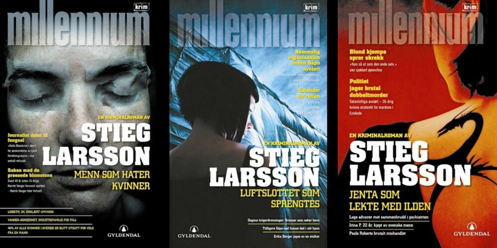 Trilogien til Stieg Larsson kan bli din! Bli med og delta i vår konkurranse.