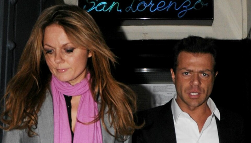 SLUTT: Etter bare tre måneder er det slutt mellom Geri Halliwell og Fabrizio Politi. Hun har funnet ut at hun ikke trenger noen andre enn datteren.