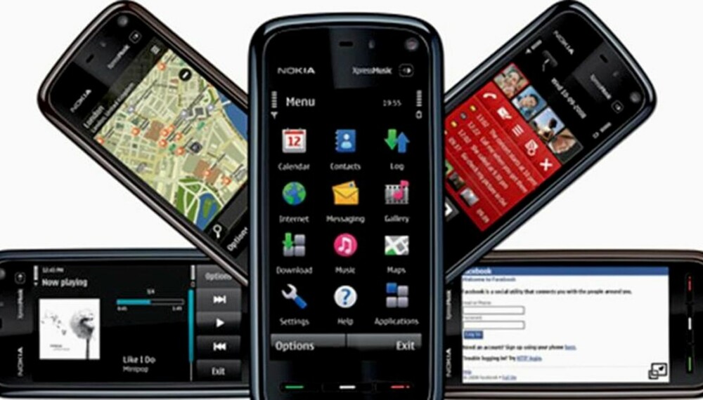 MUSIKKTELEFON: Nokia 5600 er en god touchtelefon som særlig viser sin styrke som musikkmobil.