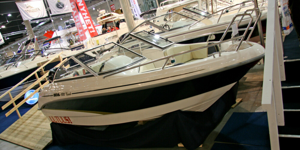 MINSTEMANN: Bella 500 Excel er finnenes minste bowrider.