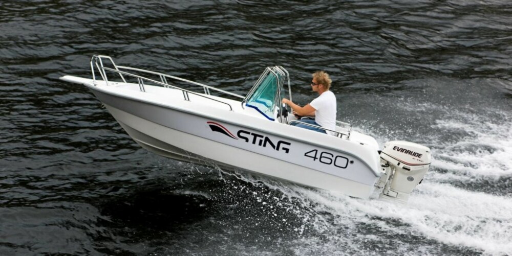NY SERIE: Sting er ny småbåtserie fra Fische Marine.