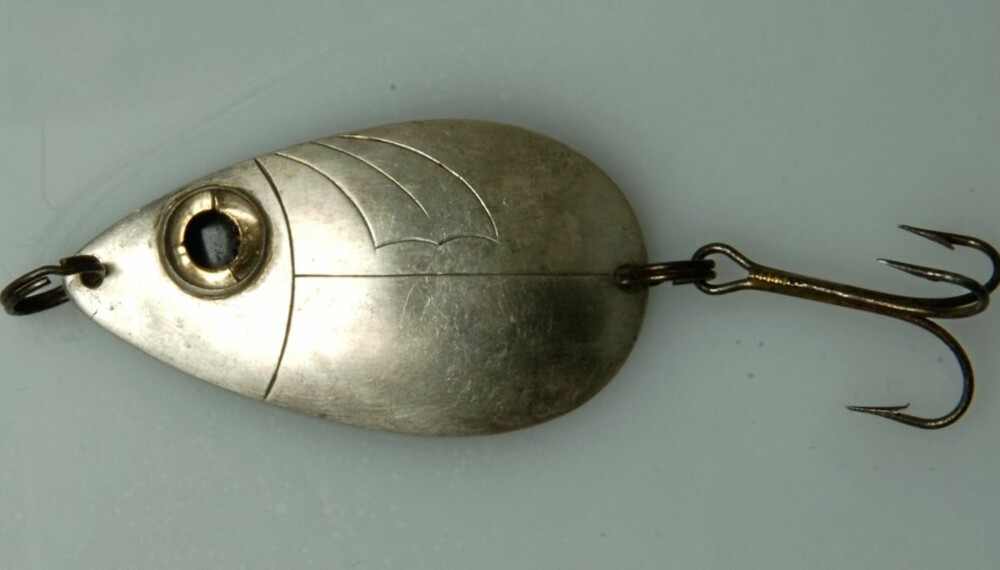 SJELDENHET: Denne sølvsluken er trolig laget av en norsk gullsmed en gang mellom 1930 og 1950.