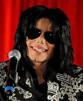 GLAD I BARN: Michael Jackson.
