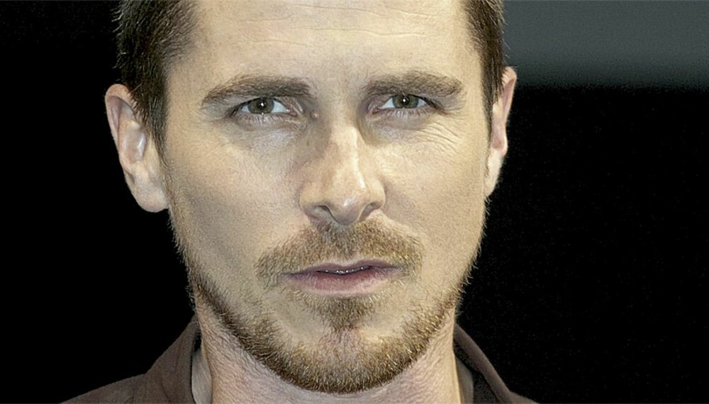 TRØTT OG SLITEN: Christian Bale sier at raseriutbruddene hans kom i en ekstremt stresset periode.