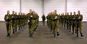 Den norske hæren teller i dag 8363 mann.