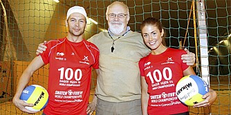 MØTTE SVIGERFAR: ¿ Tone er ei utrolig flott jente, sier Raymond Wardenær, pappaen til Tone Damli Aaberges kjæreste Simen. Han er en legende i volleyballmiljøet i Norge.