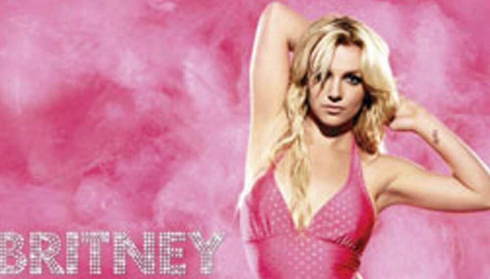 AVKLEDD: Britney Spears kler av seg for Candie's