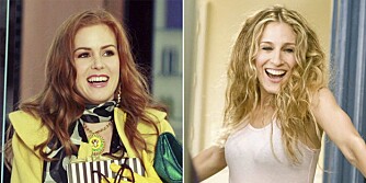 FØRSTEDAMEN: Sarah Jessica Parker (t.h.) som Carrie Bradshaw har nå fått konkurranse av en ny fashionista, nemlig Isla Fisher i rollen som shoppegale Becky Newton.